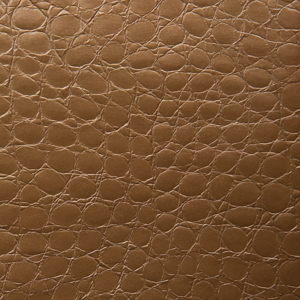 Faux Leather Upholstery Croco Hazelnut
